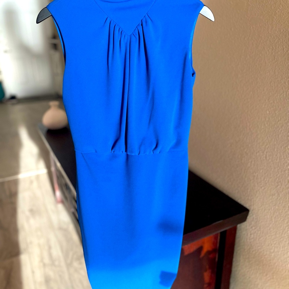 Calvin Klein Vibrant Blue Midi Dress
